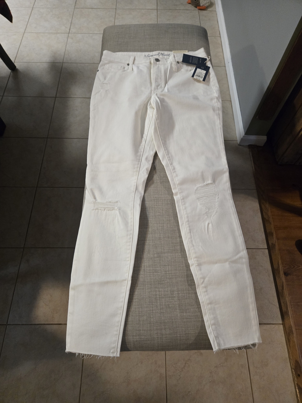 Target White Denim Skinny Jeans with Tag